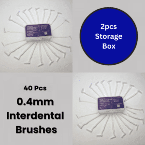 40 pcs interdental brush